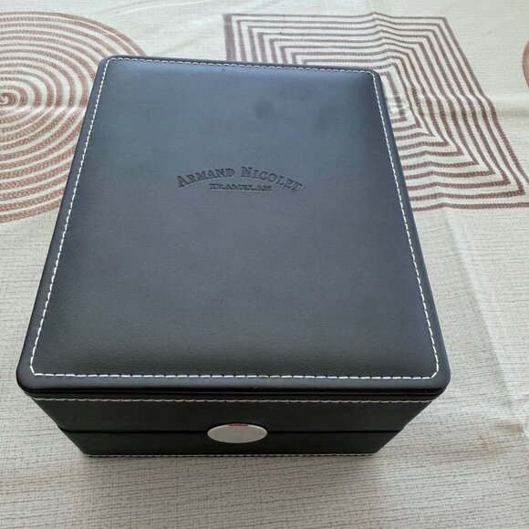 Armand Nicolet Mens Automatic Watch 9140A2-BU-P140BU2 Swiss Made - Picture 3 of 11